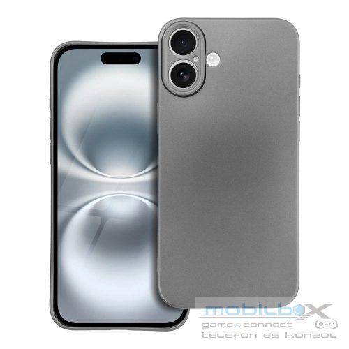 METALLIC Case for IPHONE 16 Plus grey