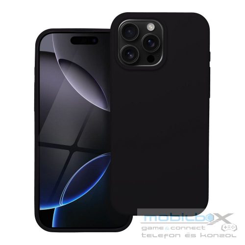 SILICONE case for IPHONE 16 Pro Max black