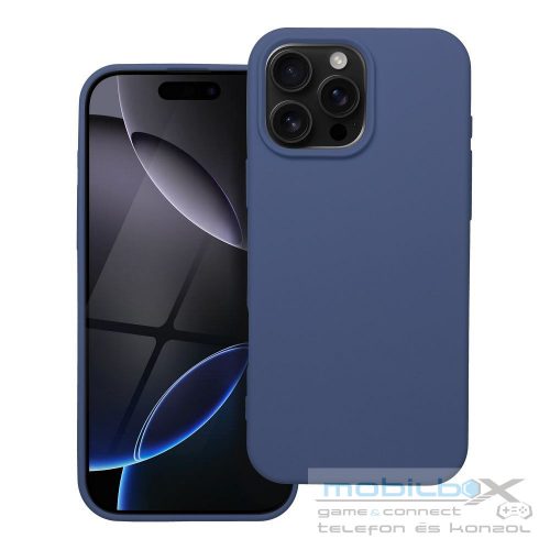 SILICONE case for IPHONE 16 Pro Max blue