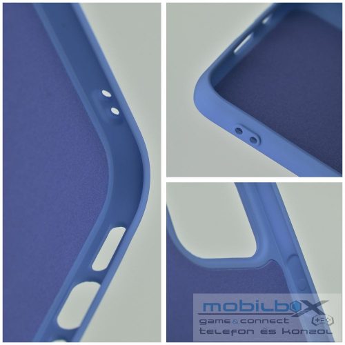 SILICONE case for IPHONE 16 Pro Max blue