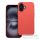 SILICONE case for IPHONE 16 peach