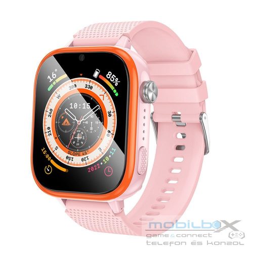 HOCO smartwatch for kids with call function 4G Y101 pink