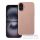 SILICONE MAG COVER (big hole) case compatible with MagSafe for IPHONE 16 Plus pink