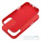 SILICONE MAG COVER (big hole) case compatible with MagSafe for IPHONE 16 Pro red