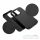 LEATHER MAG COVER case for IPHONE 16 Plus black