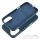 LEATHER MAG COVER case for IPHONE 16 indigo blue