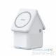 W20 4-in-1 House-shaped Magnetic Wireless Charger Stand 15W White