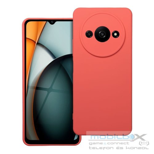 SILICONE case for XIAOMI Redmi A3 4G peach