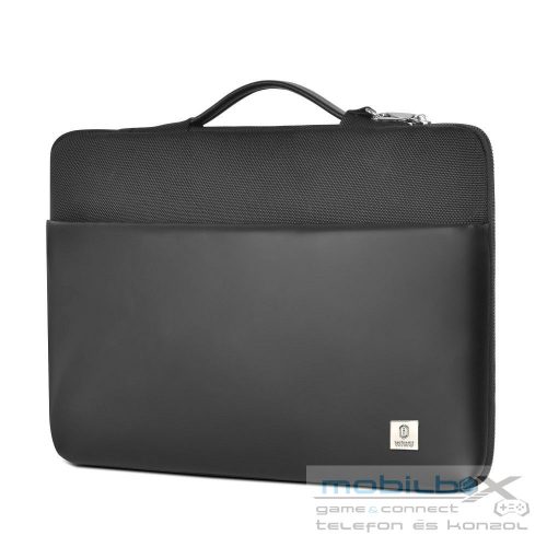 WiWU - Waterproof Laptop Handbag 16" Hali Laptop Sleeve - black