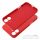 SILICONE MAG COVER case compatible with MagSafe for IPHONE 16 Plus red