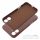 SILICONE MAG COVER case compatible with MagSafe for IPHONE 16 Plus brown