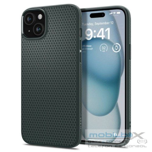 SPIGEN case LIQUID AIR for IPHONE 16 abbys green