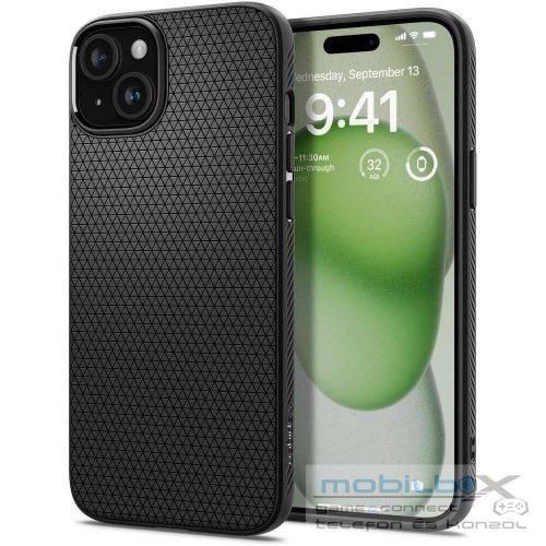 SPIGEN case LIQUID AIR for IPHONE 16 Plus matte black