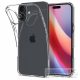 SPIGEN case LIQUID CRYSTAL for IPHONE 16 crystal clear