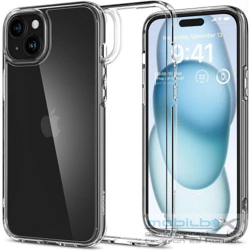 SPIGEN case ULTRA HYBRID for IPHONE 16 crystal clear