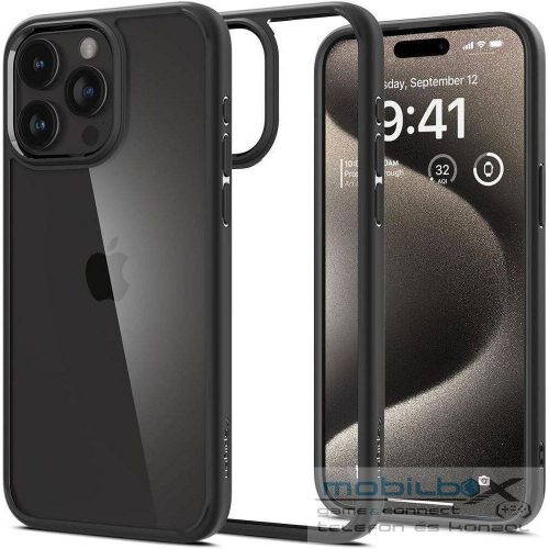 SPIGEN case ULTRA HYBRID for IPHONE 16 Pro Max matte black