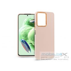   Xiaomi Redmi Note 12 5G/Poco X5 5G szilikon hátlap - Frame - rózsaszín