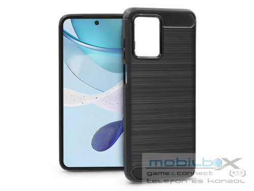 Motorola Moto G13/Moto G53 szilikon hátlap - Carbon - fekete