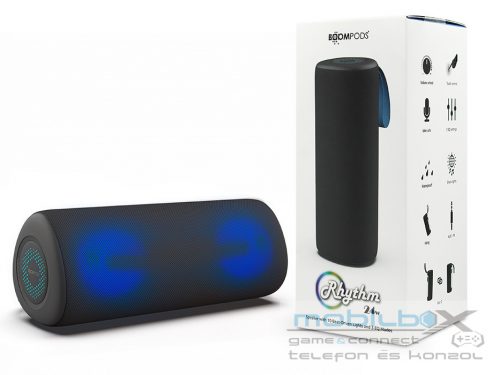 Boompods vezeték nélküli bluetooth hangszóró - Boompods Rhythm-24 - kék/szürke