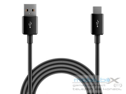 Samsung gyári USB - USB Type-C adat- és töltőkábel 110 cm-es vezetékkel         -EP-DG950CBE - fekete (ECO csomagolás)