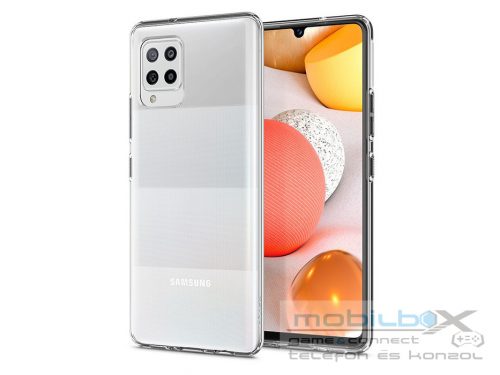 Samsung A426B Galaxy A42 5G ütésálló hátlap - Spigen Liquid Crystal - átlátszó