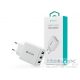 Devia 3xUSB hálózati töltő adapter - 17W - Devia Smart Series 3 USB Charger -   fehér