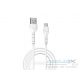 Devia USB - USB Type-C adat- és töltőkábel 1 m-es vezetékkel - Devia Kintone    Cable V2 Series for Type-C - 5V/2.1A - fehér - ECO csomagolás