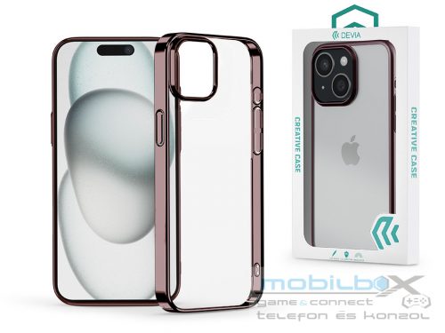 Devia Glimmer Series tok - Apple iPhone 15 - rose gold