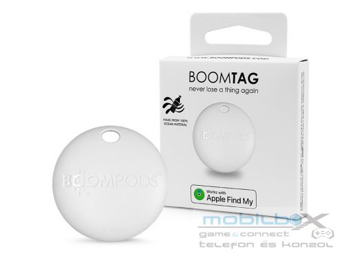 Boompods bluetooth tracker AirTag - Boompods Boomtag - fehér