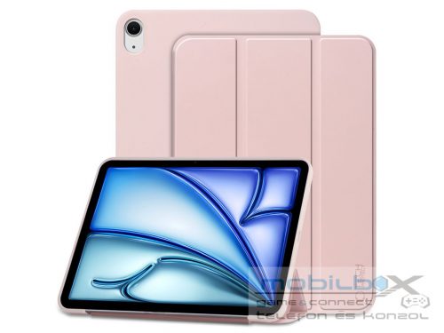 Apple iPad Air 4 / 5 (2020/2022) 10.9 / iPad Air 6 (2024) 11.0 tablet tok       (SmartCase) on/off funkcióval - Tech-Protect - rózsaszín (ECO csomagolás)