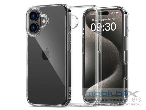 Tech-Protect FlexAir Hybrid szilikon tok - Apple iPhone 16 - átlátszó