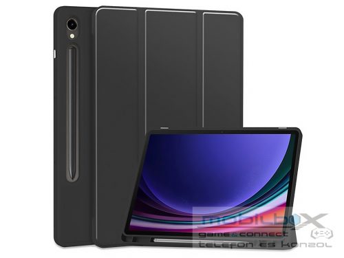 Samsung X710/X716B Galaxy Tab S9 11.0 tablet tok (Smart Case) on/off funkcióval,Pencil tartóval - Tech-Protect - fekete (ECO csomagolás)