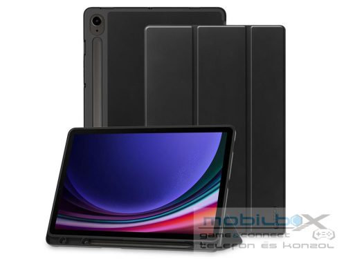 Tech-Protect tablet tok (Smart Case Pen) - Samsung X510/X516B Galaxy Tab S9 FE  10.9 - fekete - ECO