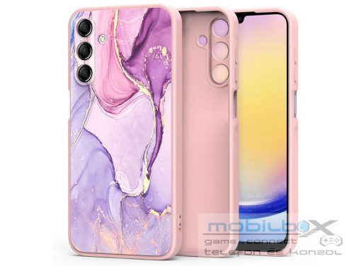 Samsung SM-A256 Galaxy A25 5G szilikon hátlap - Tech-Protect Mood - marble