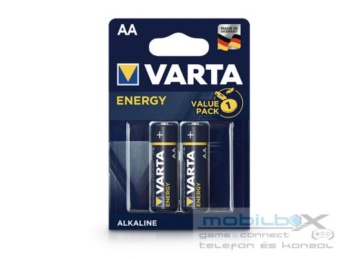 VARTA Energy Alkaline AA ceruza elem - 2 db/csomag