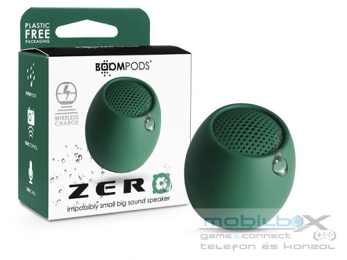 Boompods vezeték nélküli bluetooth hangszóró - Boompods Zero Speaker - zöld