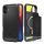 Spigen Rugged Armor MagFit Apple iPhone 16 Plus tok, Matte Black, fekete