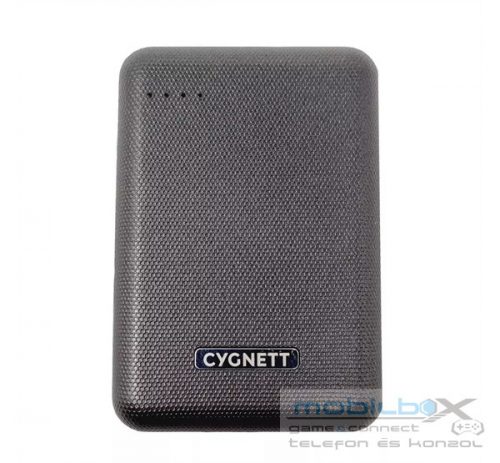 Cygnett powerbank gyorstöltő funkcióval, USB-C - USB-C, 10000mAh, fekete