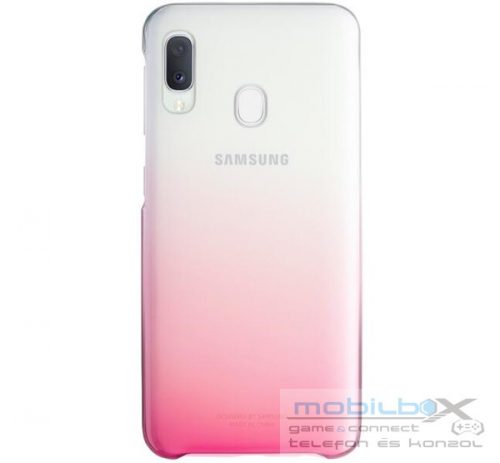 Samsung Galaxy A20e Gradation gyári tok, rózsaszín (EF-AA202CPEGWW)