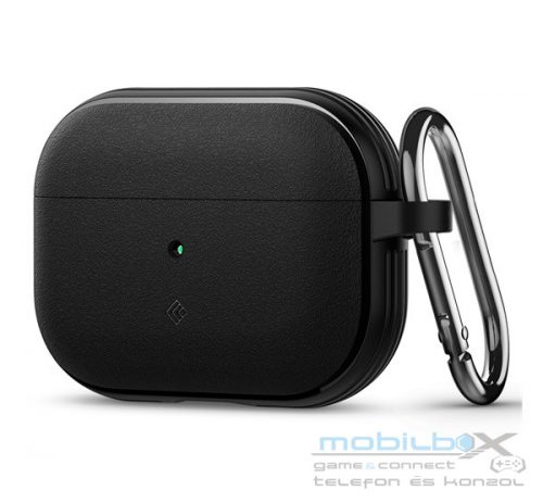 Spigen Caseology Vault AirPods 4 tok, Matte Black, fekete