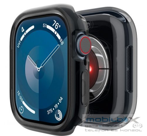 Spigen Caseology Capella Apple Watch 10 (46mm) tok, Clear Black, átlátszó/fekete