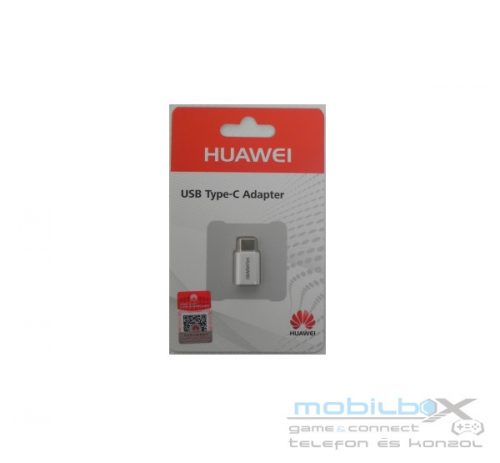 Huawei AP52 microUSB - Type-C adapter, fehér, ECO csomagolásban