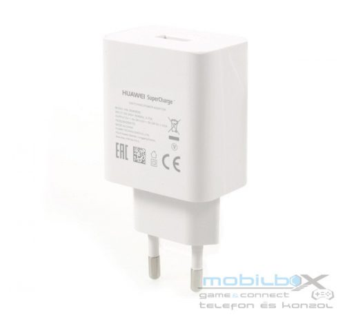 Huawei HW-050450E00 hálozati gyorstöltő adapter USB, 5V/4,5A, ECO csomagolásban, fehér