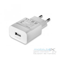   Huawei HW-050100E01W hálozati töltő adapter USB, 5V/1A, ECO csomagolásban, fehér 