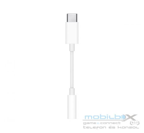 Apple USB Type-C 3,5 mm-es fejhallgató-csatlakozóhoz, MU7E2ZM/A