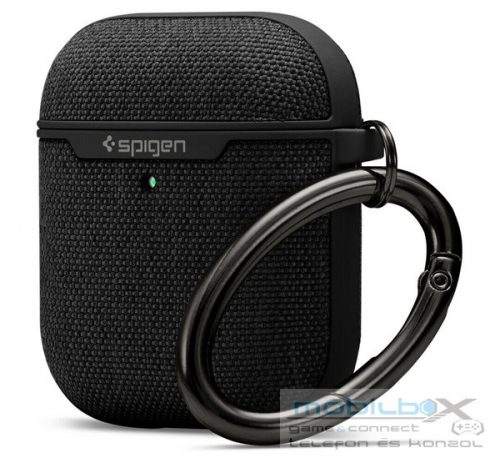 Spigen Urban Fit Apple Airpods tok, Fabric fekete