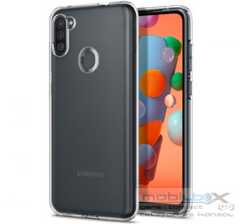 Spigen Liquid Crystal Samsung Galaxy A11 tok, Crystal Clear, átlátszó