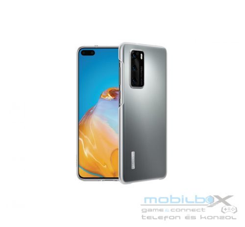 Huawei P40 Protective Cover, gyári tok, átlátszó