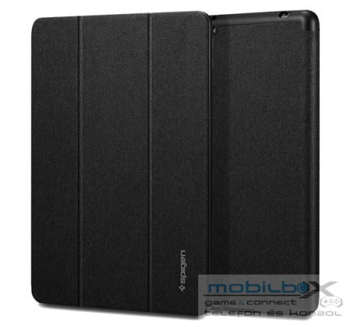 Spigen Urban Fit Apple iPad 10.2" oldalra nyíló tok, fekete