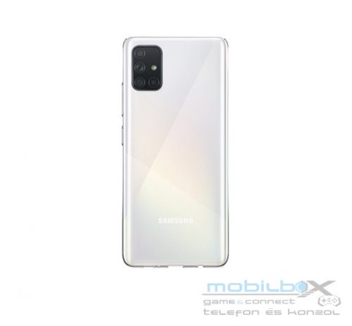 Uniq Glase Samsung Galaxy A51, szilikon tok, átlátszó